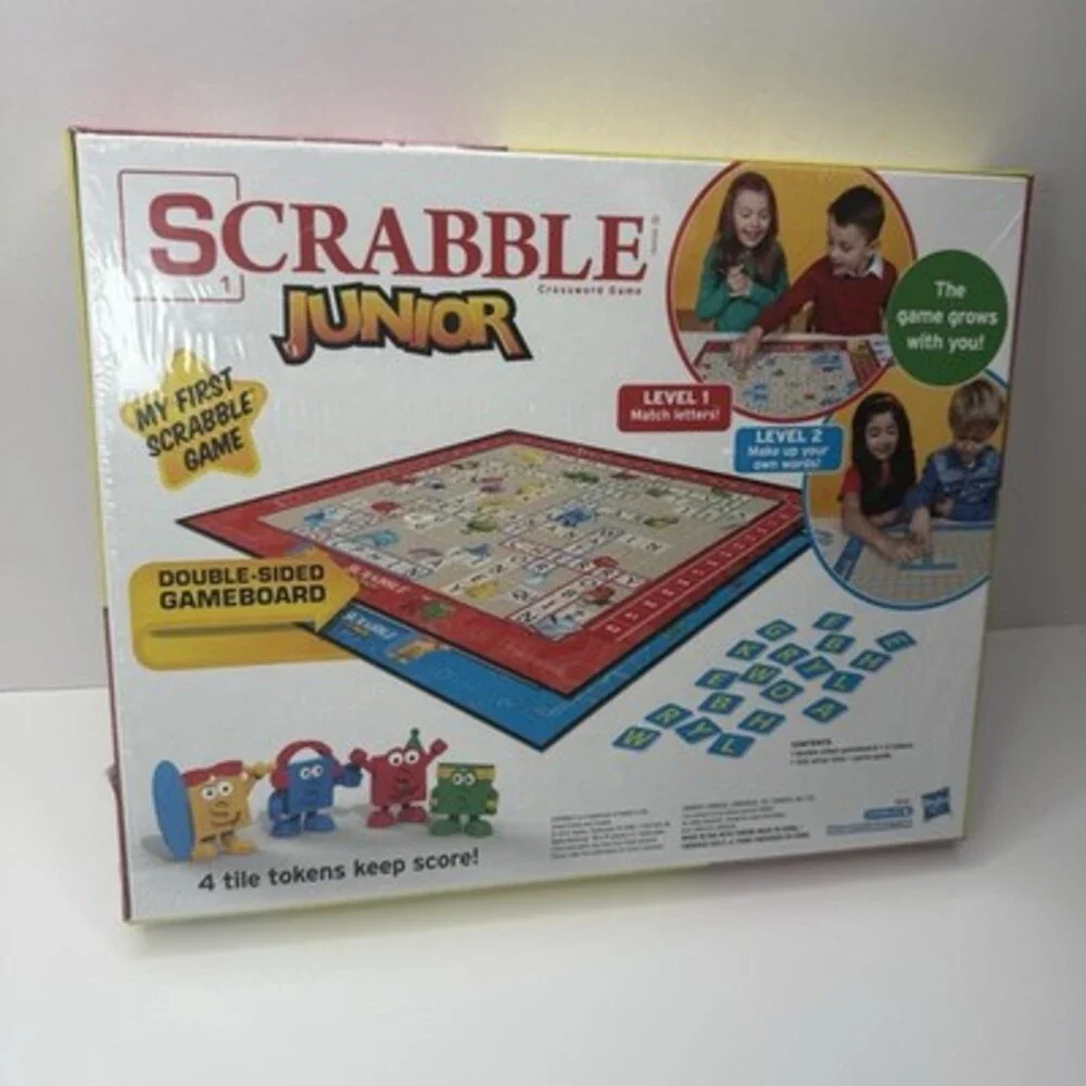 Scrabble Crossword Game for Juniors Complete